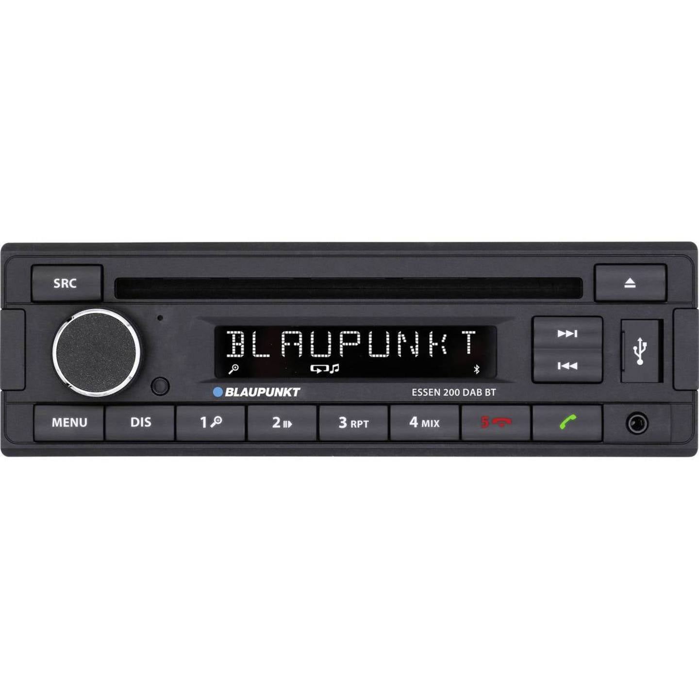 [gebraucht] B-ware Blaupunkt Autoradio Essen 200 Dab Bt Multimedia Bluetooth Tuner Schwarz 4x50w