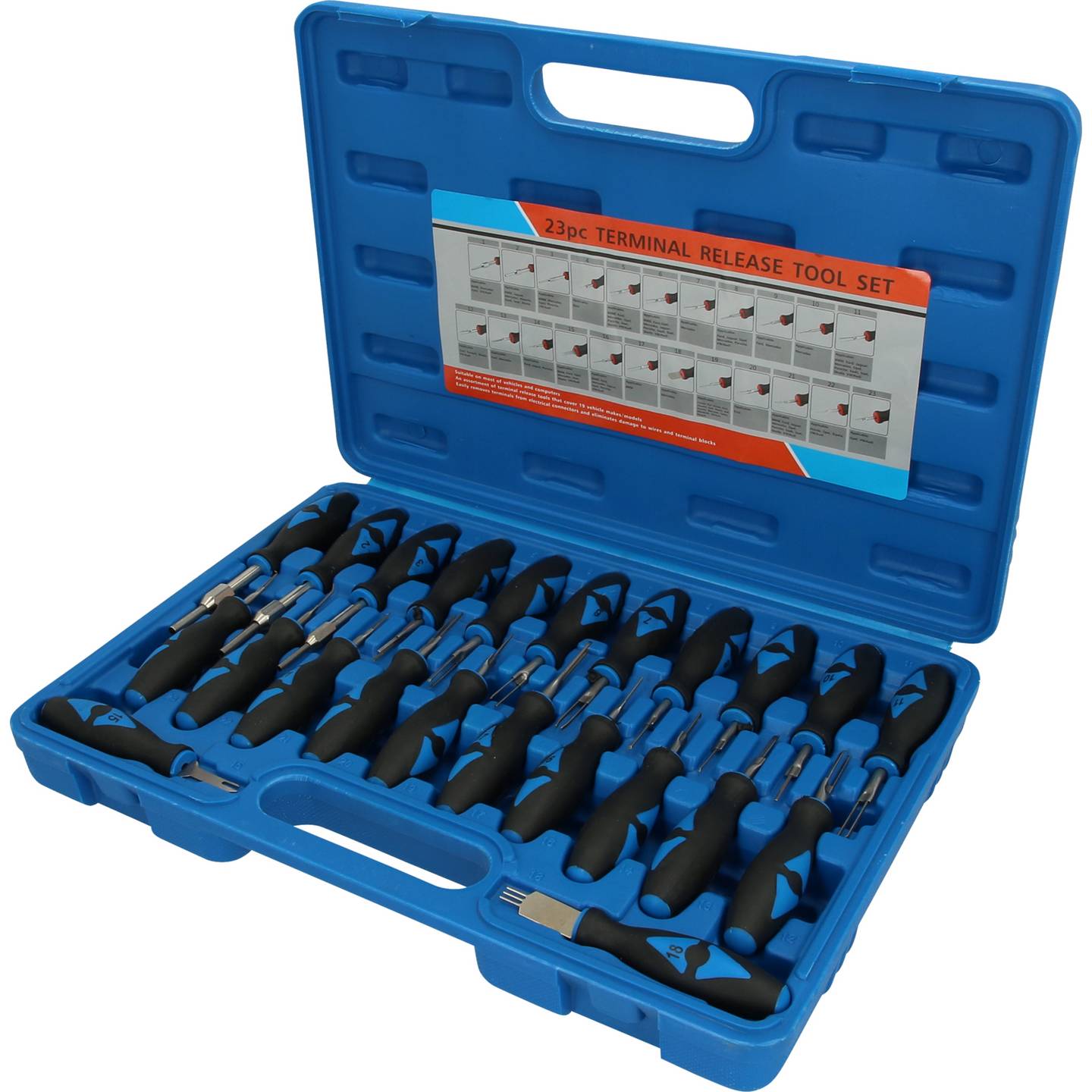 [gebraucht] B-ware Brilliant Tools Stecker-entriegelungswerkzeug-satz, 23-tlg Bt511100 Werkzeugsatz
