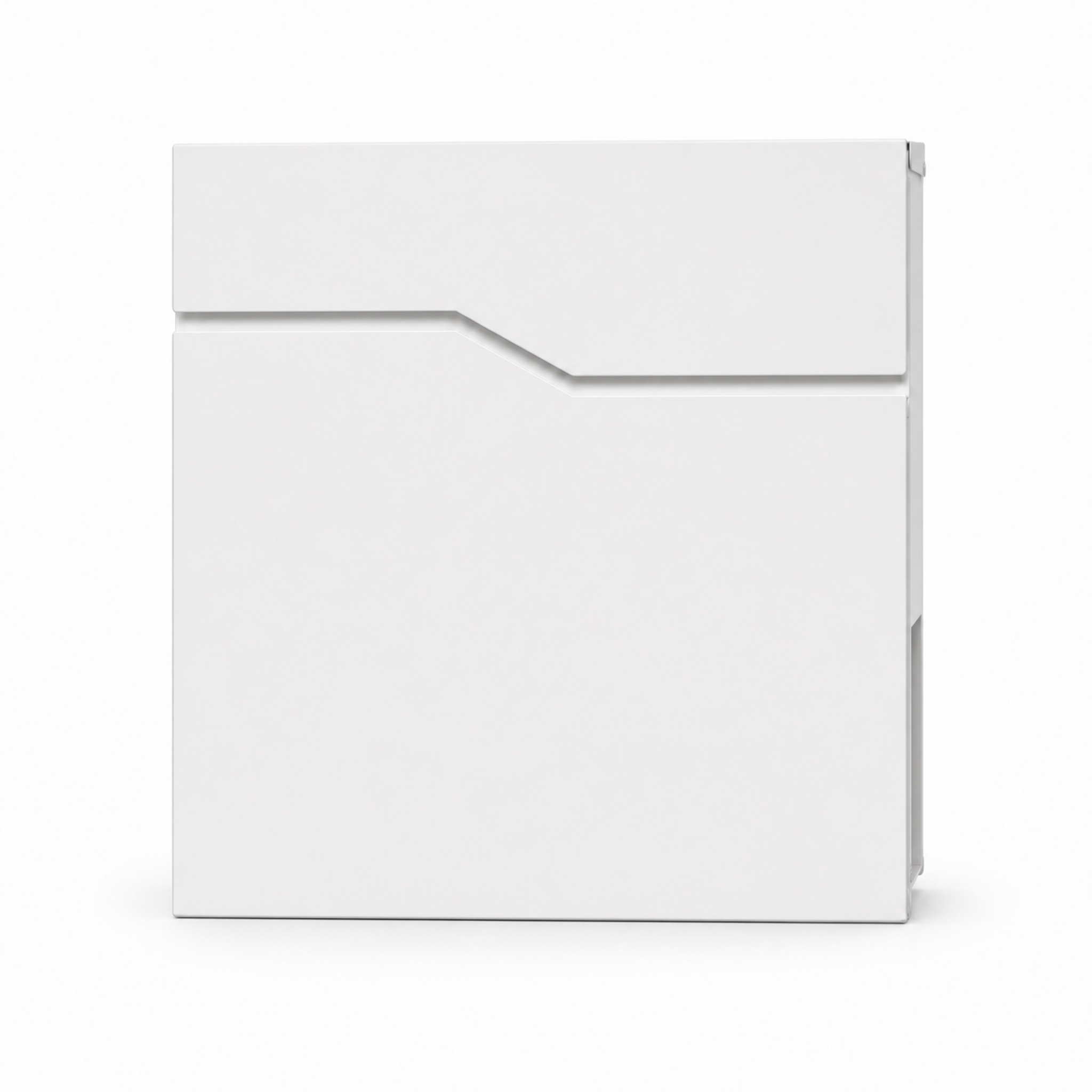 Briefkasten Claude Wandbriefkasten Mit Zeitungsfach Weiß Abschließbar