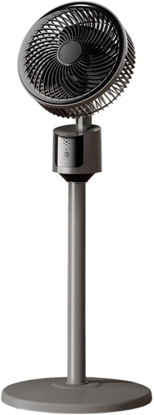 Standventilator, Leise, Leistungsstark, 3 Geschwindigkeitsstufen, Kompakt, Einstellbare Oszillation Und Neigung, Höhenverstellbar