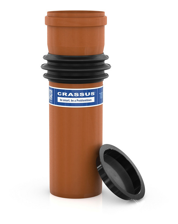Cr Bodendurchführung Kg Dn 500 Bis 2,5 Bar, L: 500mm, 3-stegdichtung