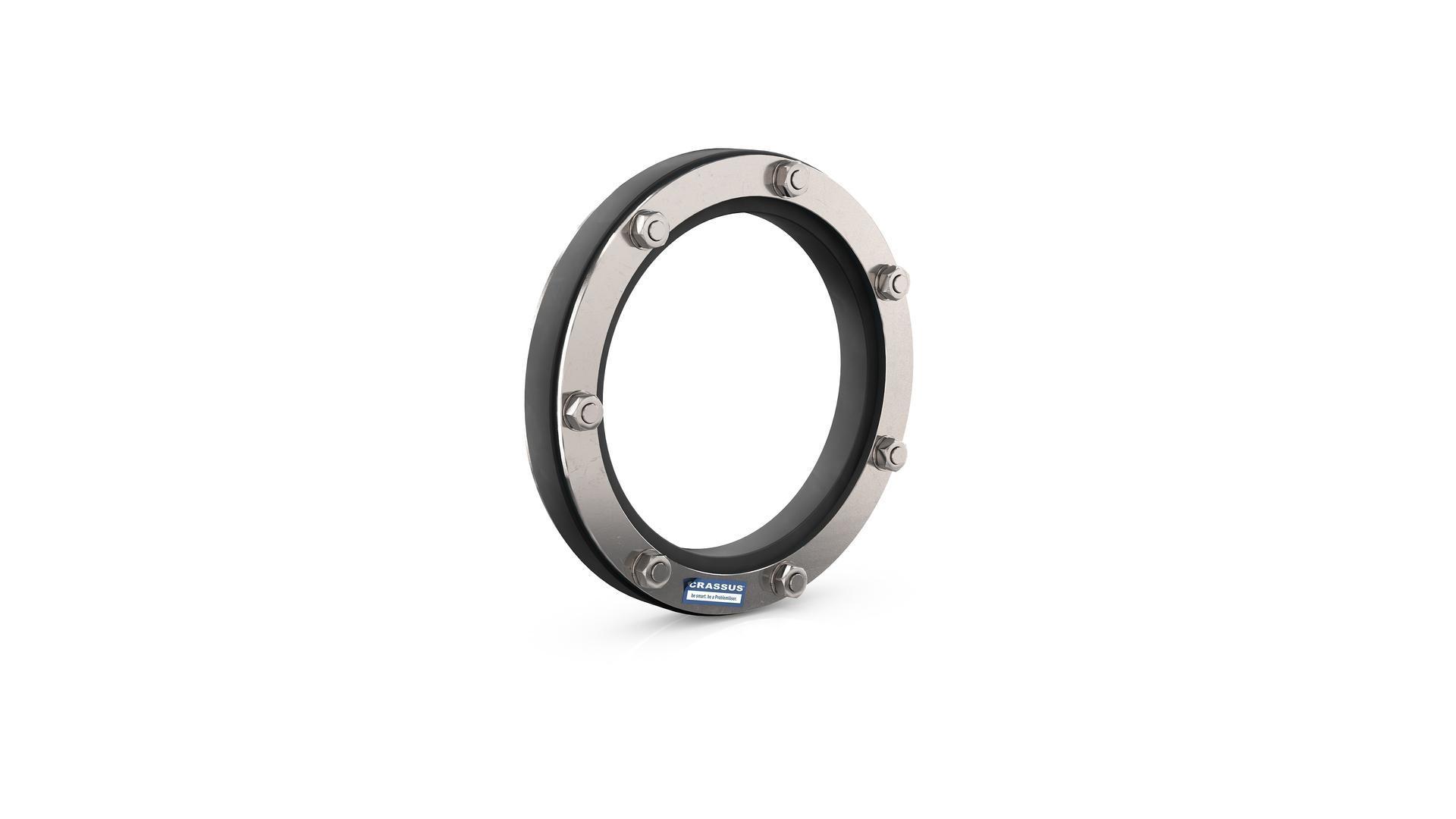 Cr Pressdg. Typ Ed, Dn 80, Ad 32-35mm Bis 1 Bar, Dichtung: 20mm, Epdm / V4a