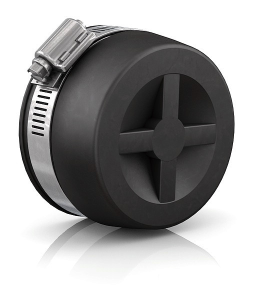 Cr Endkappe Cec 045 (37-45mm), 0,6 Bar, L: 40mm, Epdm / V2a