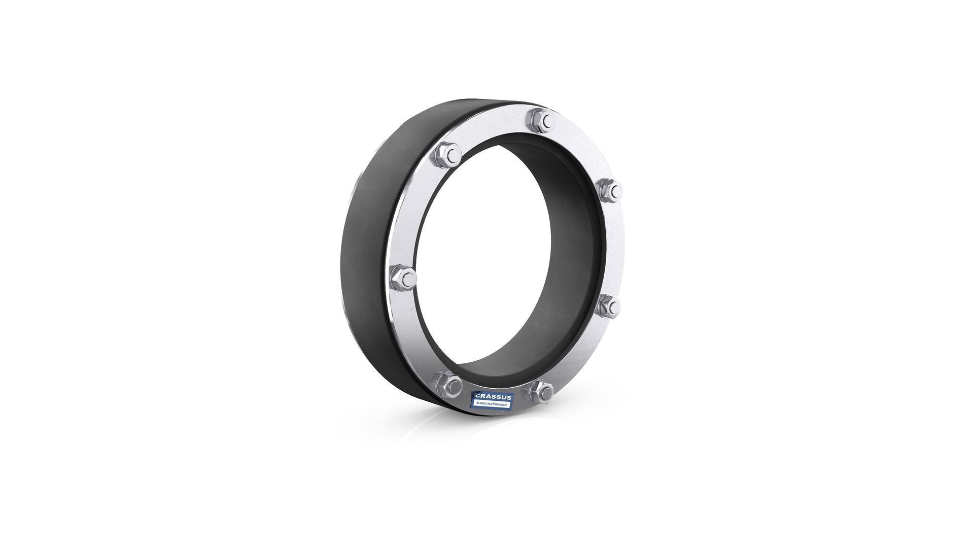 Cr Pressdg. Typ Dd, Dn 300, Ad 219mm Bis 3 Bar, Dichtung: 40mm, Epdm / V2a