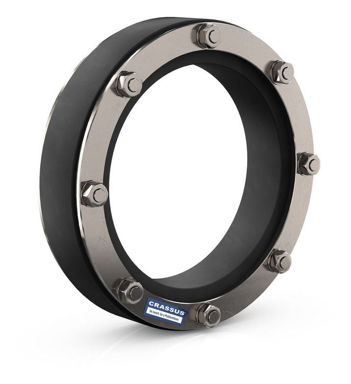 Cr Pressdg. Typ Sd30, Dn 125, Ad 0-100mm Bis 2,5 Bar, Dichtung: 30mm, Epdm / V4a
