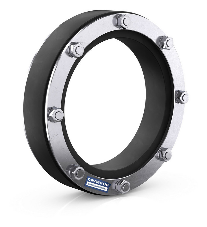 Cr Pressdg. Typ Sd30, Dn 500, Ad 0-475mm Bis 2,5 Bar, Dichtung: 30mm, Epdm / V2a