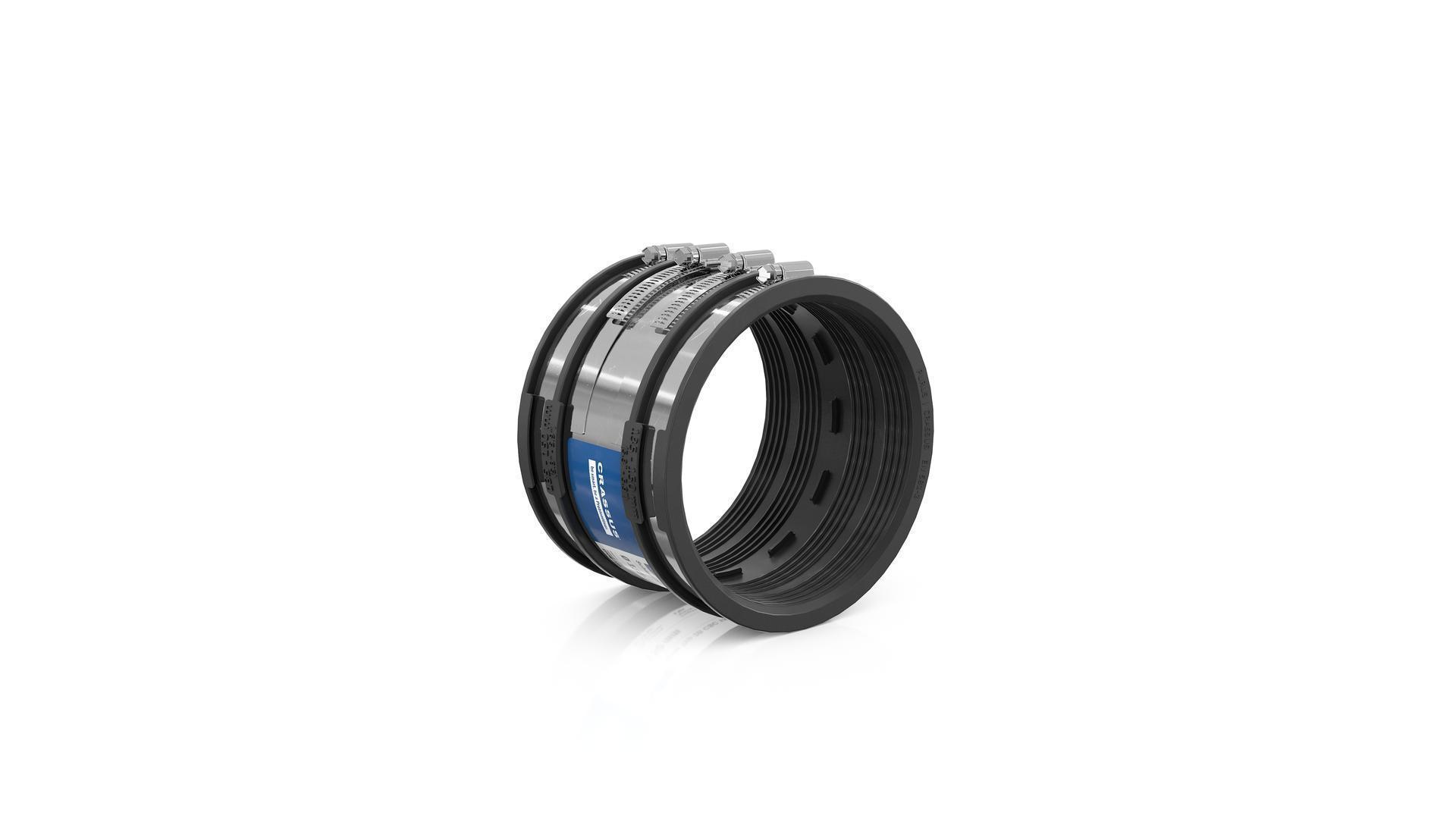 Cr Schlauchadapter Typ 2b Csc 150 (135-150mm), Bis 2,5 Bar, Epdm / V2a