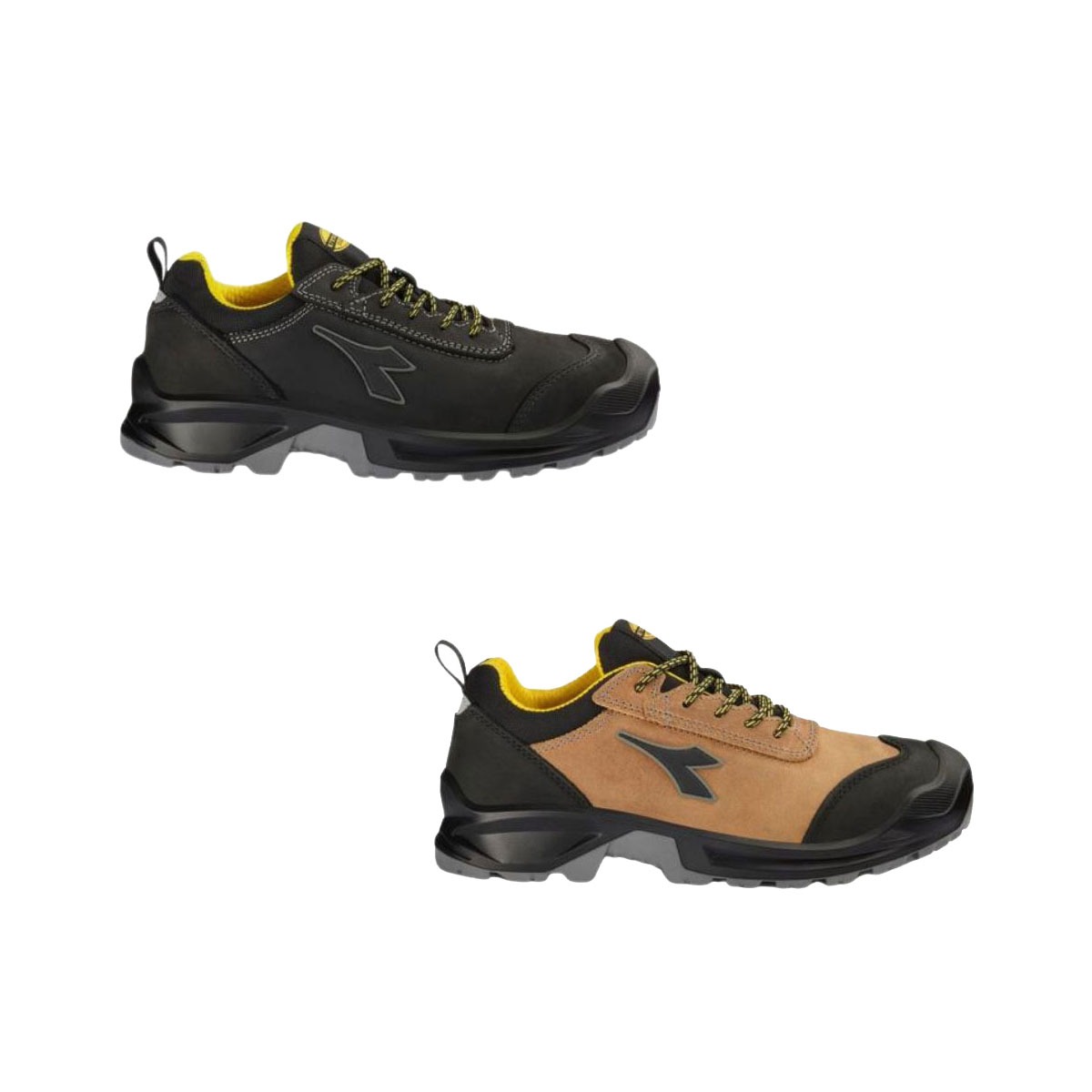 Diadora Classic Low S3s Fo Sc Lg Sr Sicherheitsschuhe - 45 Eu - Schwarze
