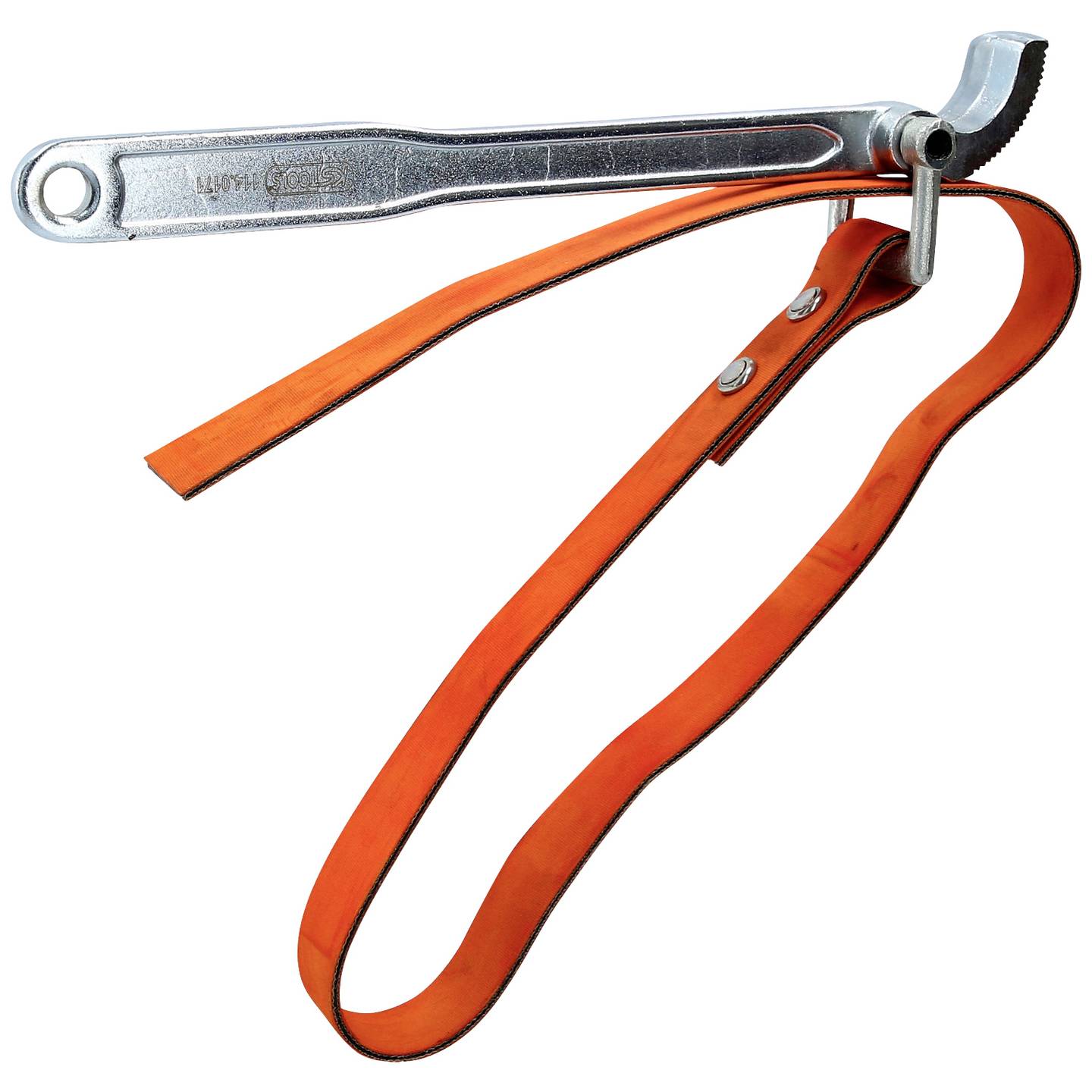 [gebraucht] B-ware Ks Tools Gurtrohrzange Zange Chrom Vanadium Rutschfest Gewebeband Metallgriff