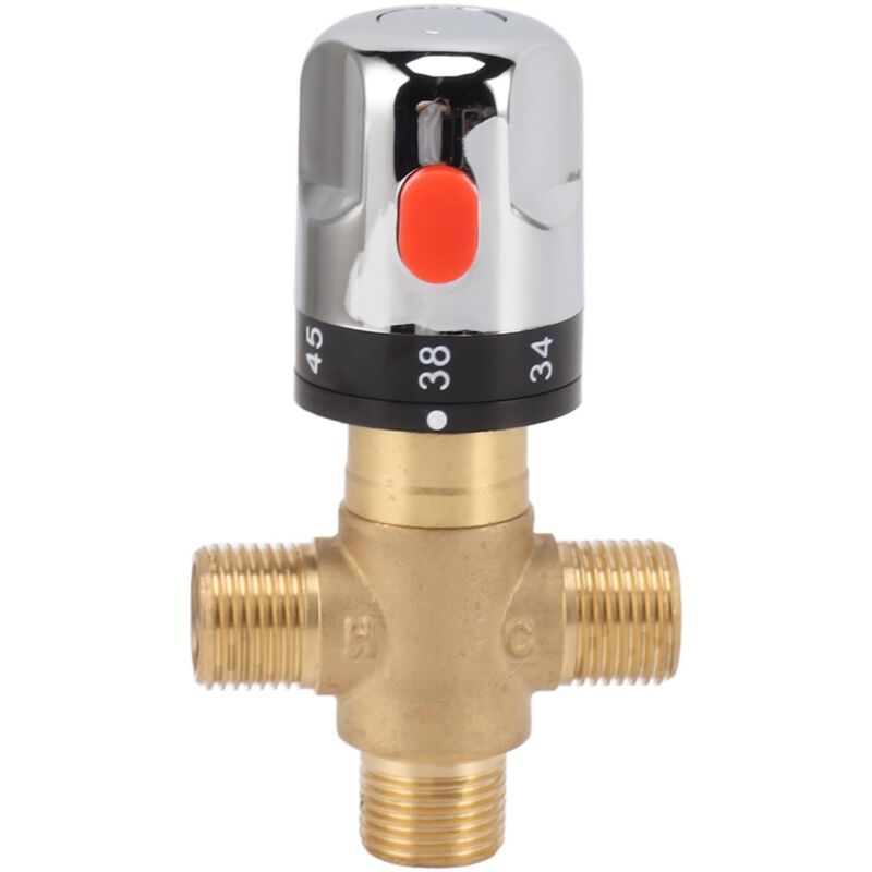 Thermostatische Duscharmatur Aus Messing, Duscharmatur, Warm- Und Kaltwasser-temperaturregler Für Waschbecken