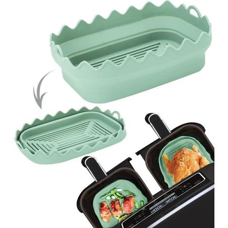 Wiederverwendbare Silikon-heißluftfritteusenform, 4er-set, Hitzebeständig Bis 230 °c, Spülmaschinenfest