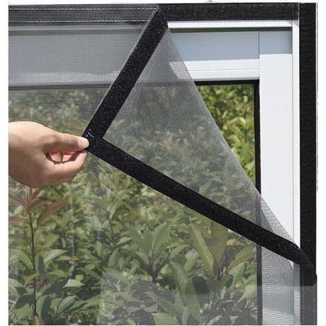 Transparentes Netzgewebe – Insekten- Und Katzensicher – Bohrfreie Montage
