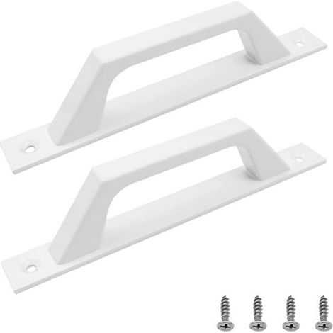 Schiebetürgriff Aus Weißer Aluminiumlegierung Für Balkon, Badezimmer, Garten, Glas- Oder Holzmöbel