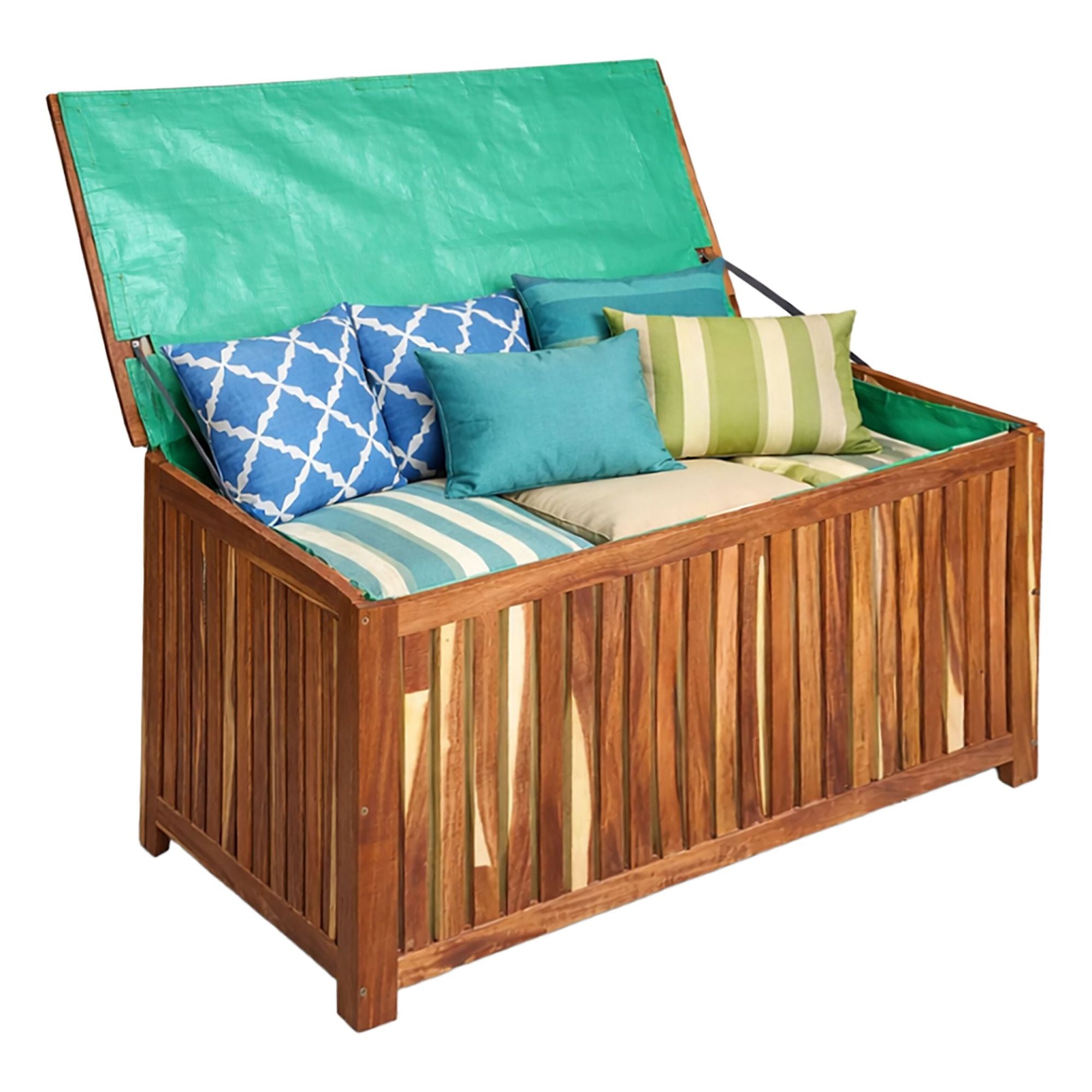 Acacia Garden Storage Box, Medium - Natural Wood