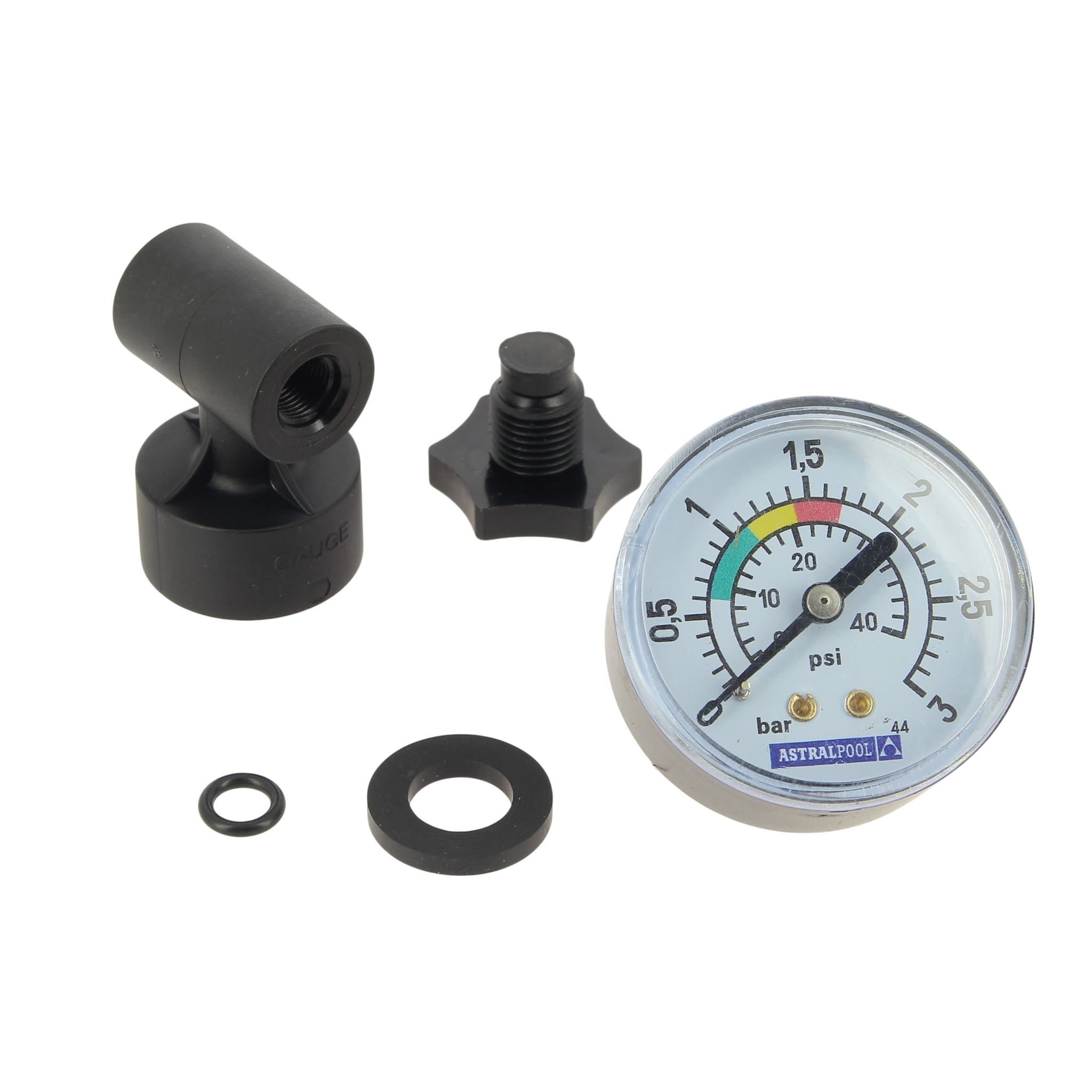 Kit Manometer 1/8" Für Deckel 4404020040 4404020041 - Poolausrüstung Divers