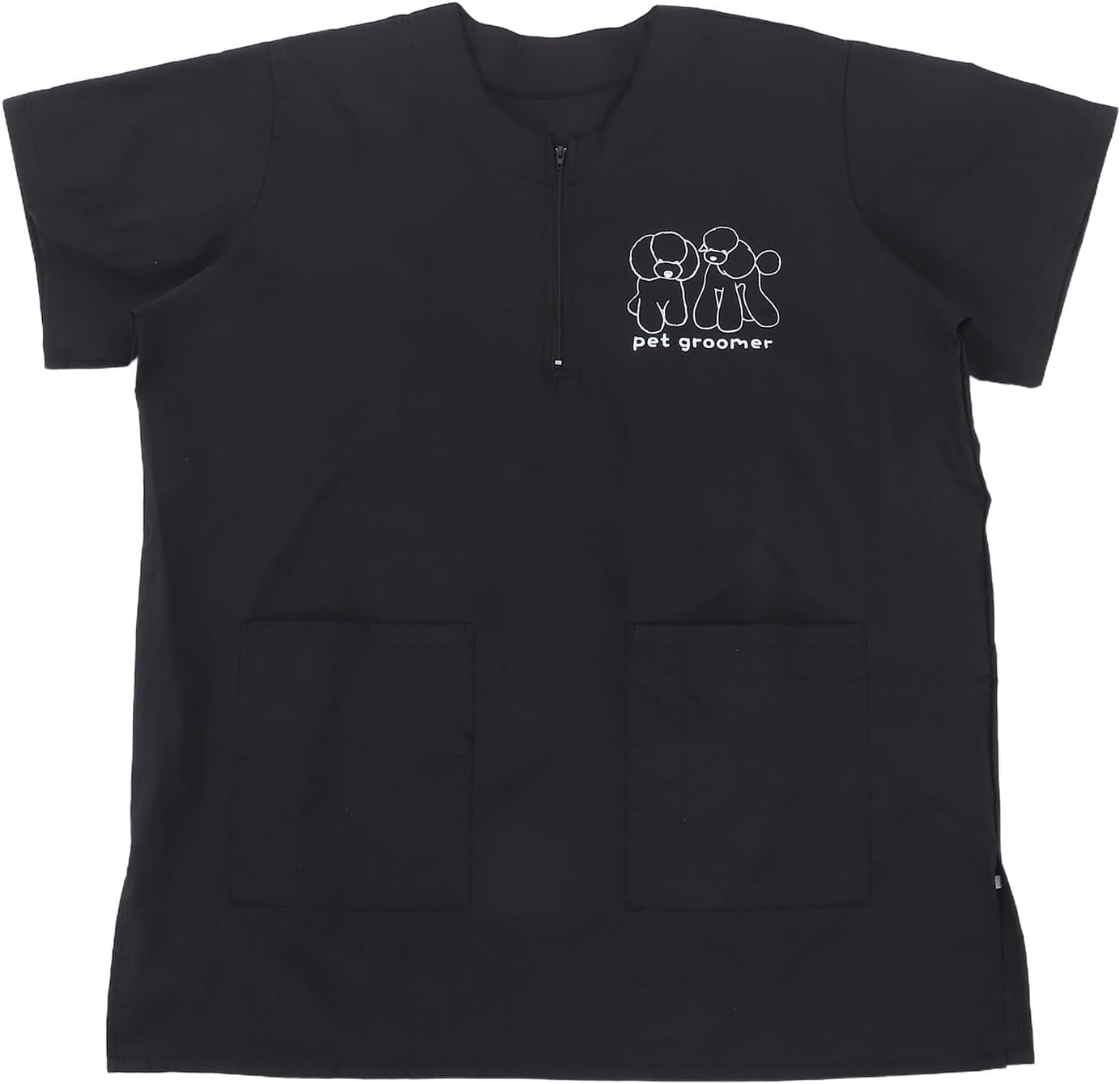 Wasserdichter Und Antistatischer Pflegekittel Für Damen Und Herren, Atmungsaktives Polyester, Kurze Ärmel, Größe Xl, Für Hundefriseursalons