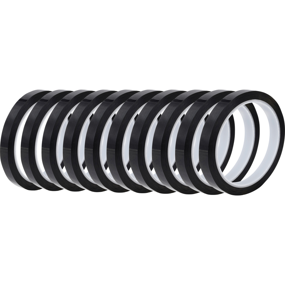 Tru Components Esd-klebeband 10 St. Schwarz (l X B) 36 M X 10 Mm Antistatisches Gitter