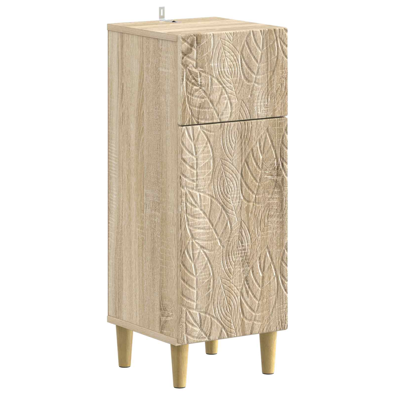 Vidaxl Bathroom Storage Cainet Delft Sonoma Oak 30 X 31 X 80 Cm