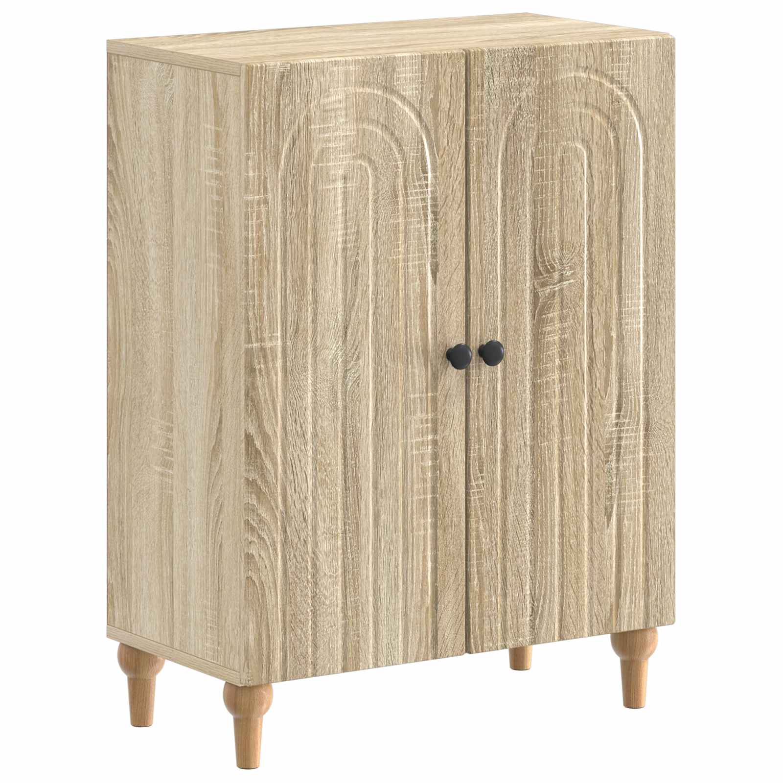 Vidaxl Bathroom Storage Cainet Alkmaar Sonoma Oak 59.5 X 31 X 80 Cm