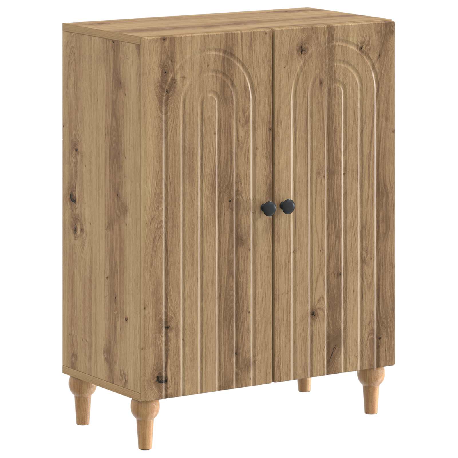 Vidaxl Bathroom Storage Cainet Alkmaar Artisan Oak 59.5 X 31 X 80 Cm