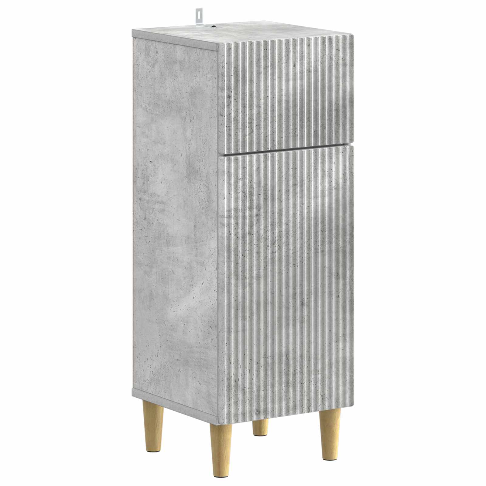 Vidaxl Bathroom Storage Cainet Arnhem Concrete Grey 30 X 31 X 80 Cm