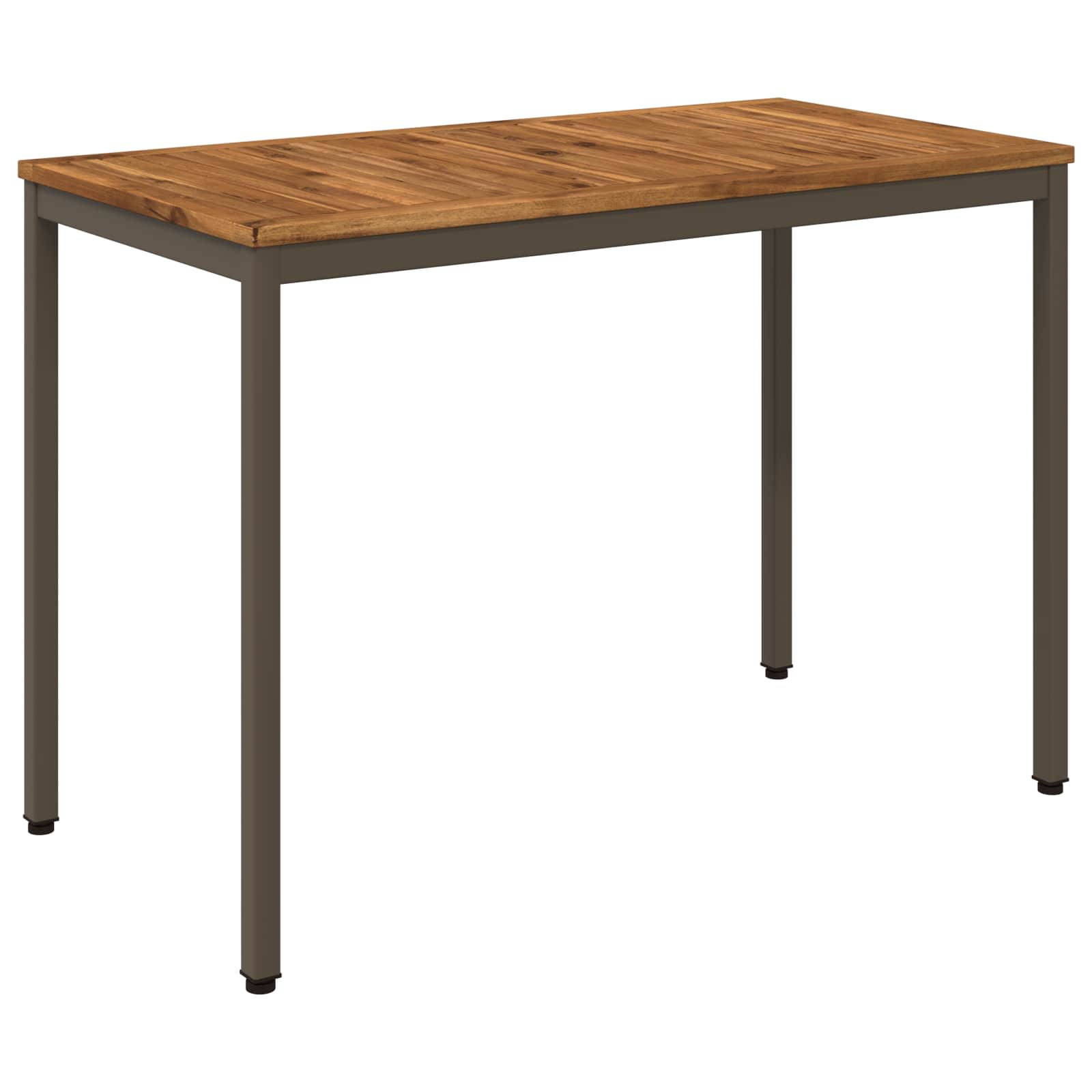 Gartentisch Natur Und Kaffee 108,5 X 55 X 75 Cm Vidaxl