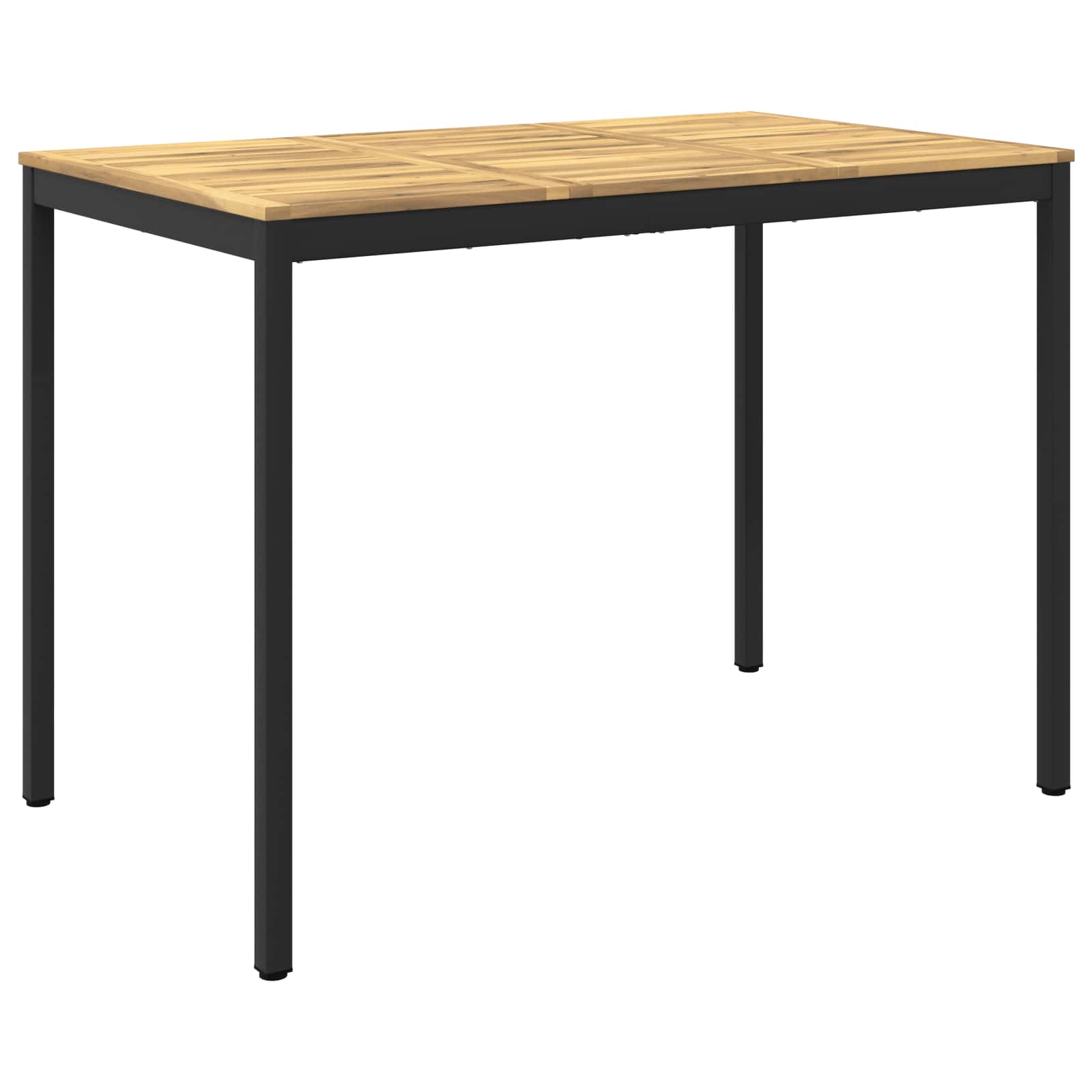 Gartenbar-tisch Weiß Und Schwarz 147 X 88,5 X 105 Cm Vidaxl