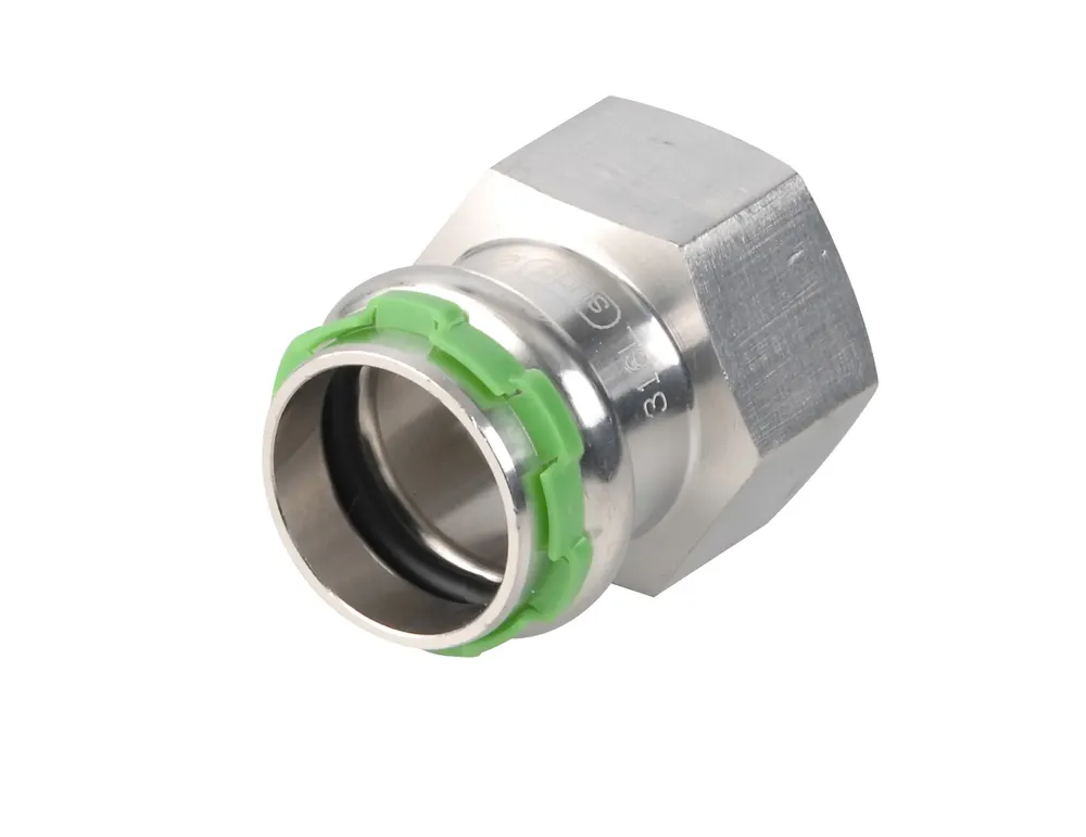 Vsh Sudopress Edelstahl Übergangsmuffe Ff 28xrp1/2" Typ Sp6270gv, 6552777
