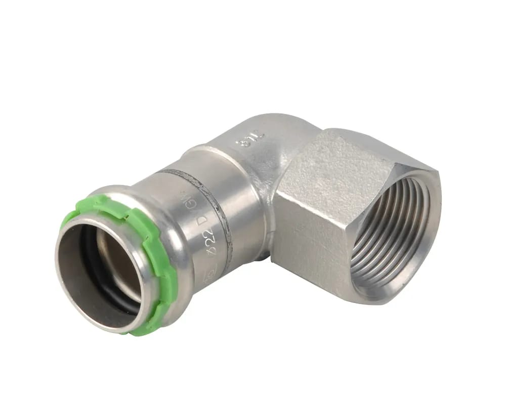 Vsh Sudopress Edelstahl Übergangswinkel 90° Ff 22xrp3/4" Typ Sp6090gv, 6551578
