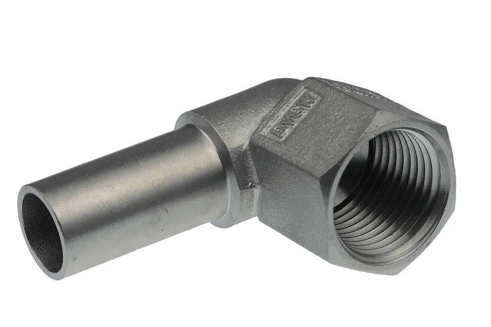 Vsh Sudopress Edelstahl Übergangswinkel 90° Øf 15xrp1/2" Typ Sp6710v, 6552161