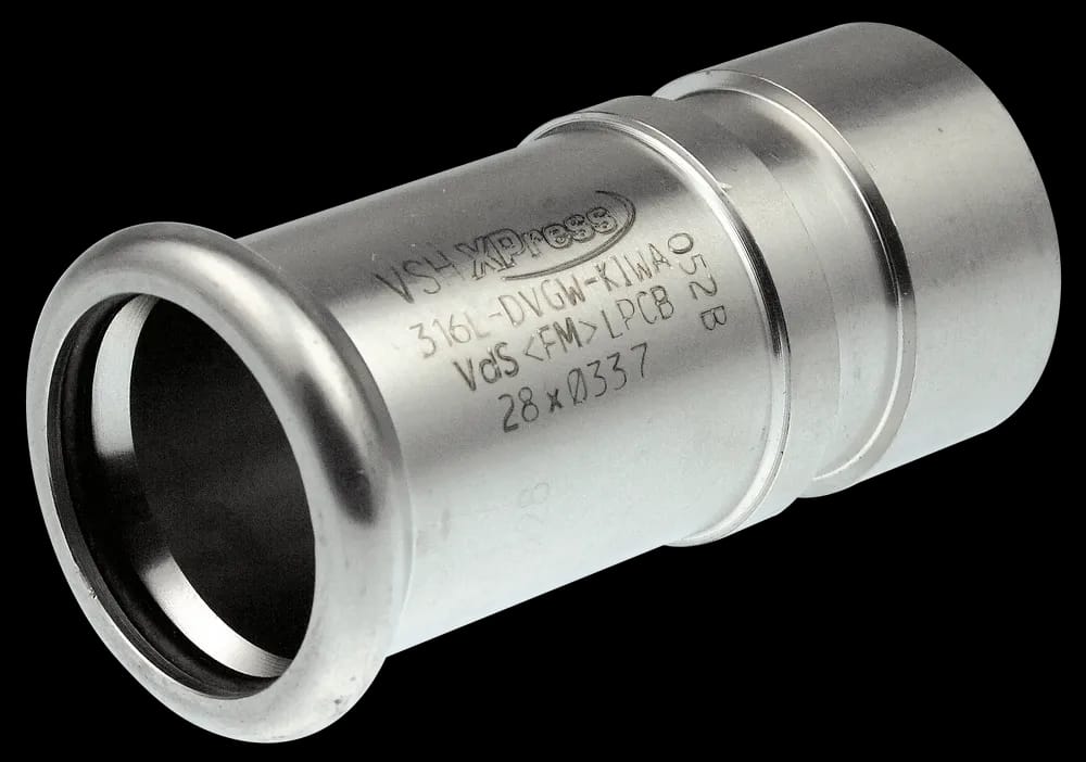 Vsh Xpress Edelstahl Nut Übergang I/a 54x60,3 Typ R2748, 6198588