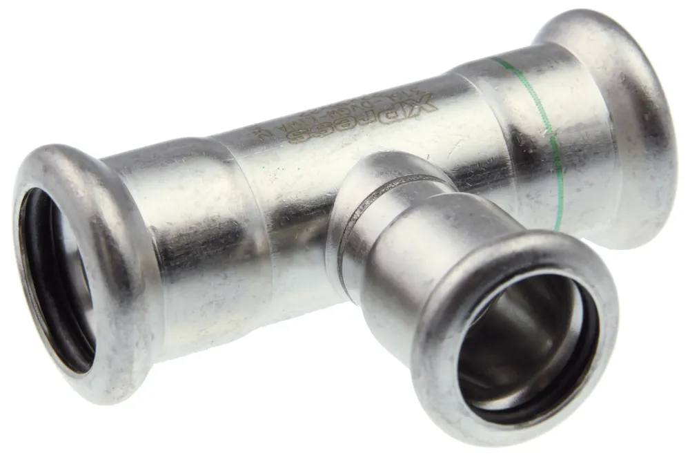 Vsh Xpress Edelstahl T-stück Reduziert I/i/i 88,9x28x88,9 Typ R2715, 6204407