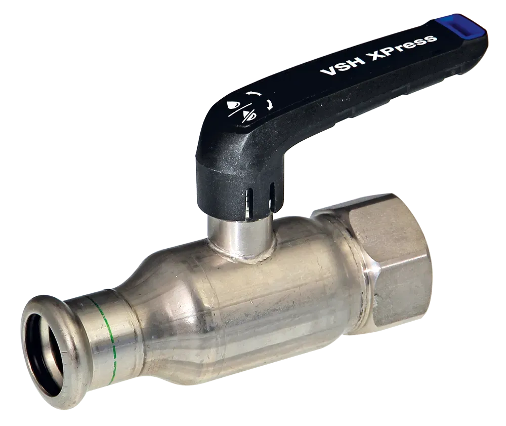 Vsh Xpress Fullflow Edelstahl Kugelhahn I/i 54xg2" (dn50) Typ Xpr21000, 2050001000