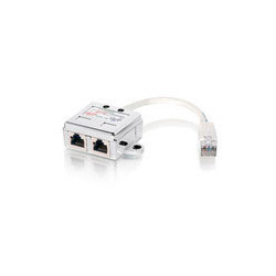 Adapter Rj45 Cat5e Adapter 1 Stecker Auf 2 Buchsen