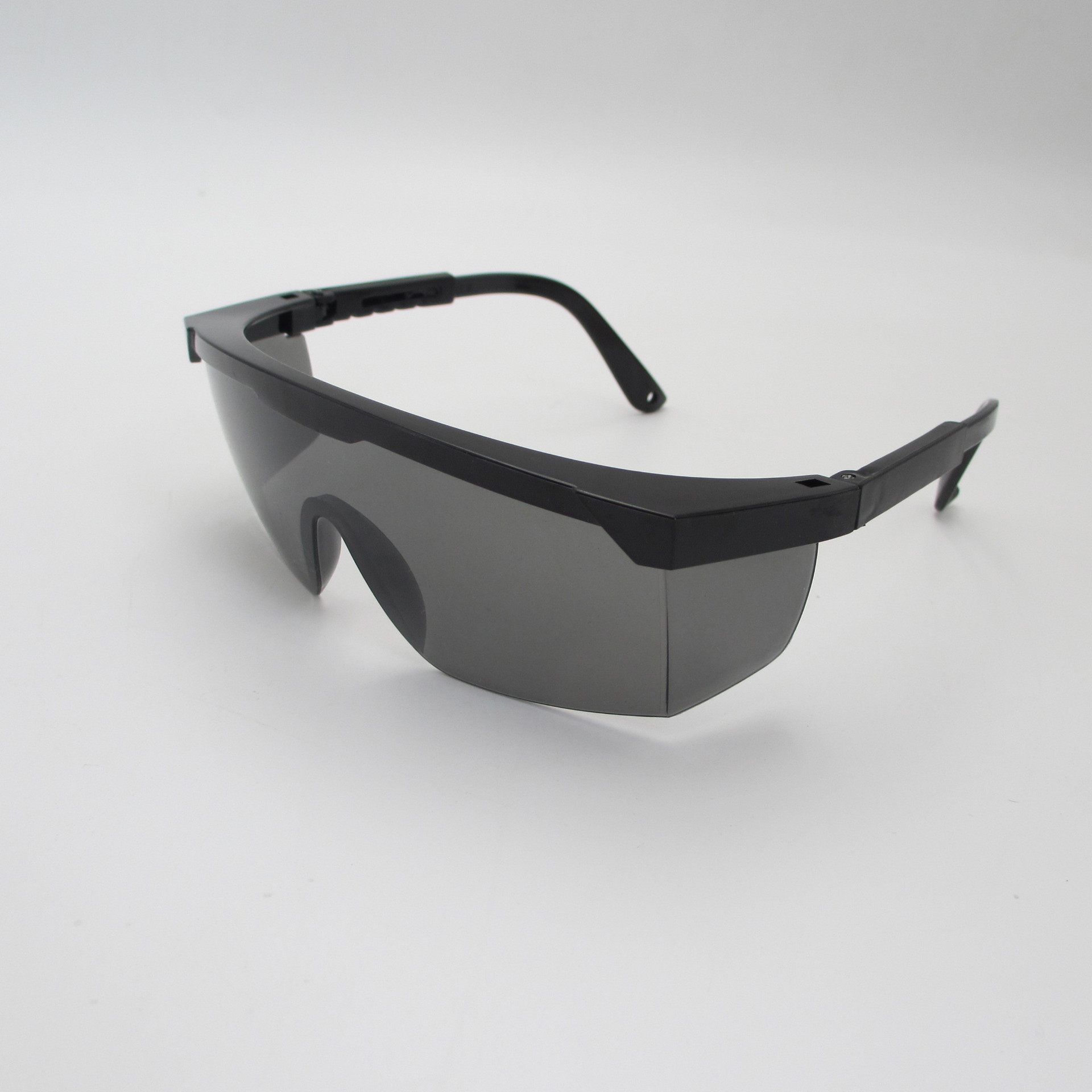 Schutzbrille Mit Verstellbaren Bügeln, Sonnenschutz, Unzerbrechlich Und Kratzfest (schwarz).
