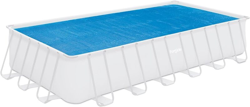 [gebraucht] B-ware Funsicle Solar-poolabdeckung 7,3 X 3,66 M Für Oberirdische Pools Blau