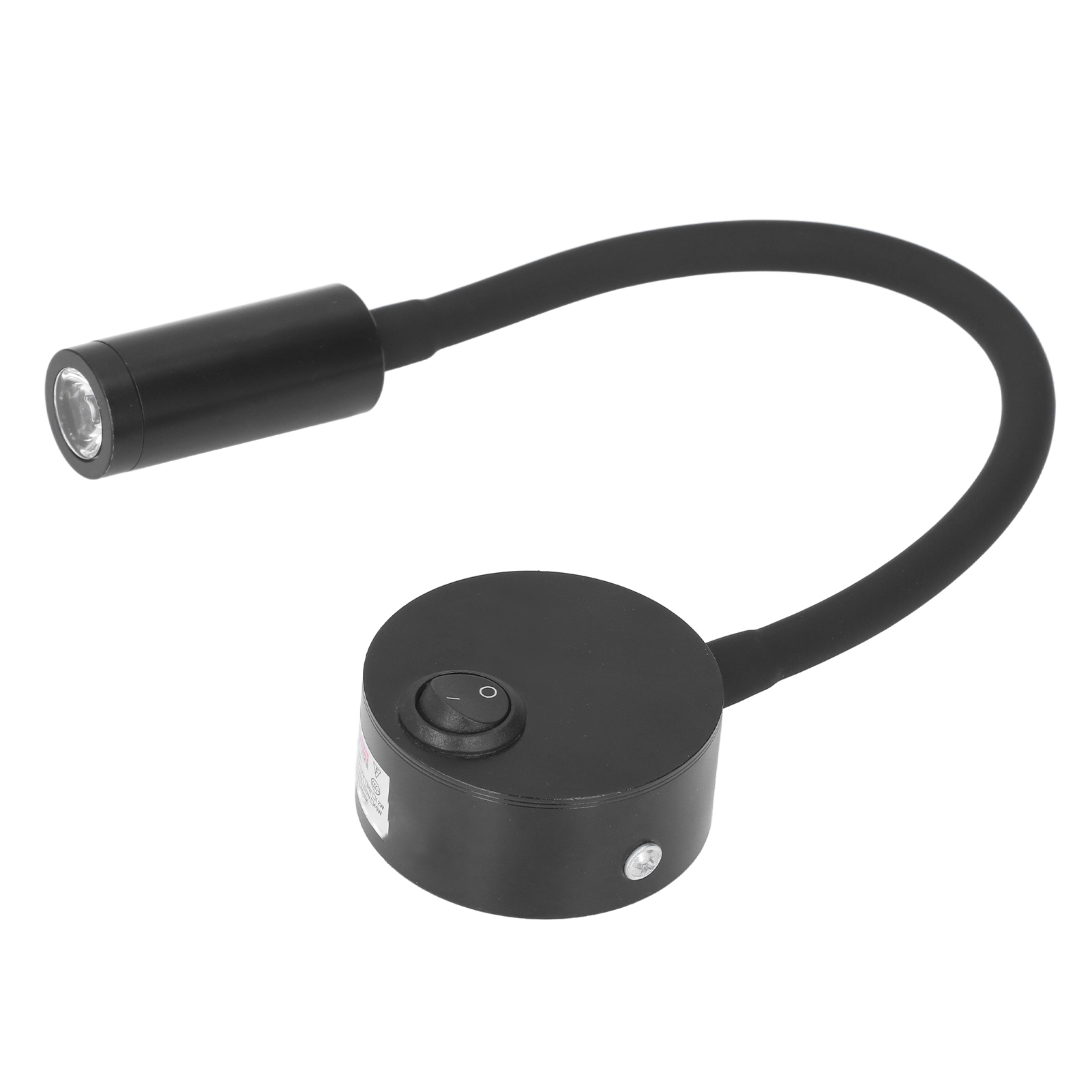 3-w-led-schlauchstrahler, 4000 K, Led-wandleuchte Mit Schwanenhals Für Hotelzimmer, 85–265 V