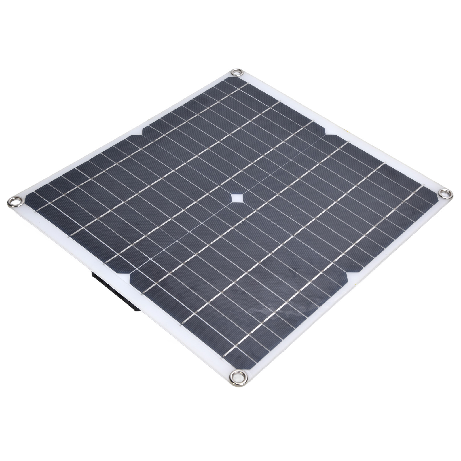 35w 12v Solarpanel Mit Zwei Usb-anschlüssen Für Den Außenbereich, Flexibles Monokristallines Silizium-solarpanel