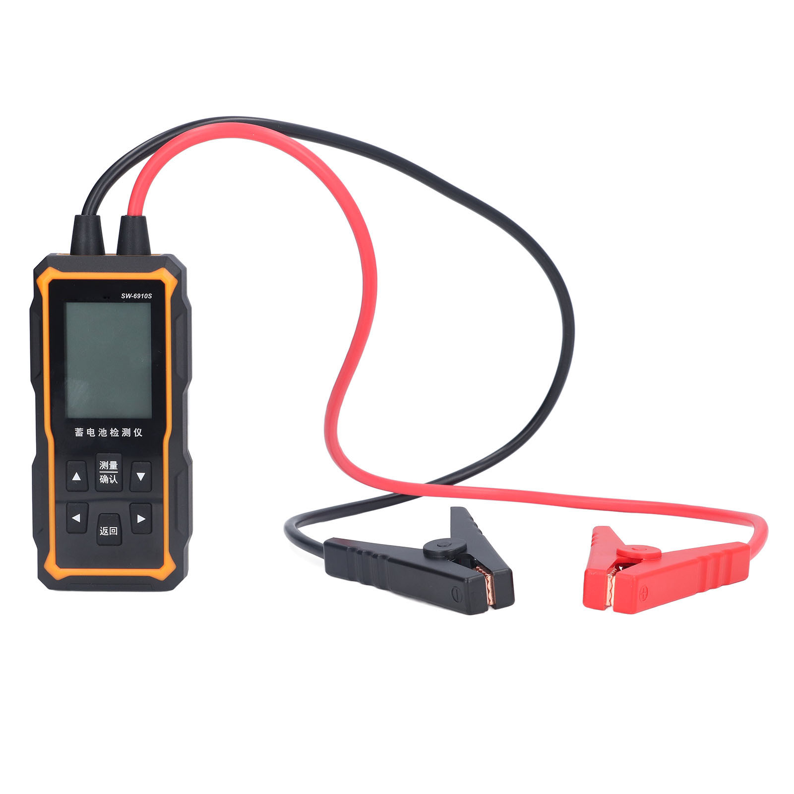 Universeller Batterietester Mit Großem Digitalem Lcd-bildschirm (schwarzweißanzeige) Für 12v- Und 24v-batterien.
