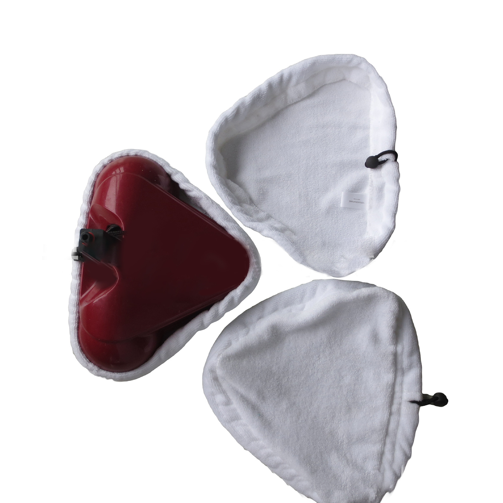 Wiederverwendbare, Waschbare, Dreieckige Mikrofaser-ersatzpads Für Dampfmopps, Geeignet Für Teppich Und Hartholzböden
