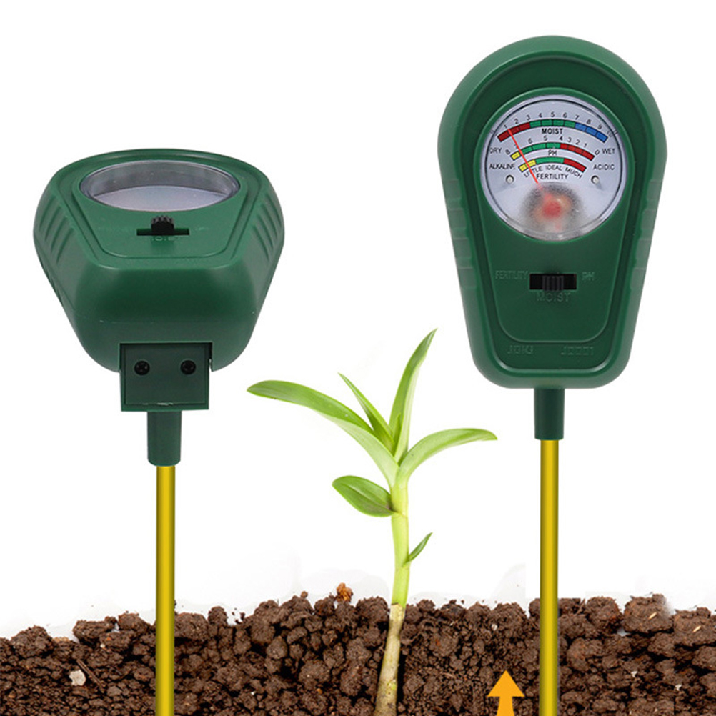 3-in-1 Bodenfeuchtigkeits-, Sonnenlicht- Und Ph-tester – Gartenwerkzeug-set Für Die Pflanzenpflege – Bodenmessgerät Für Garten, Rasen, Landwirtschaft, Innen- Und Außenbereich