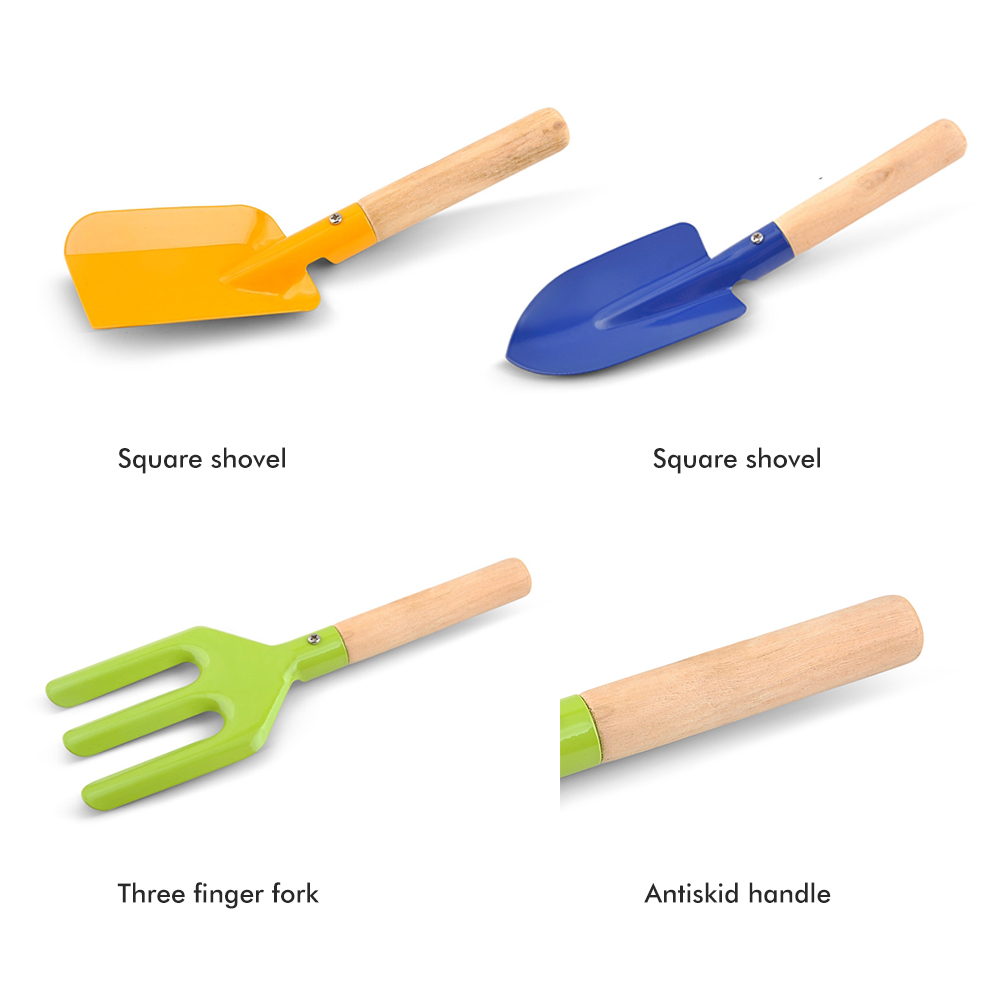 5-teiliges Mini-gartenwerkzeugset Für Kinder, Gartenpflanzset, Sandspielzeug