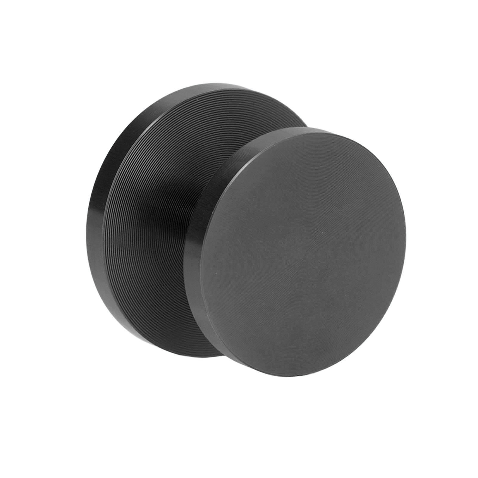 Doppelköpfiger, Korrosionsbeständiger Kaffeestampfer Aus Aluminium, Doppelseitiger Kaffeehammer Für Kaffee, Schwarz
