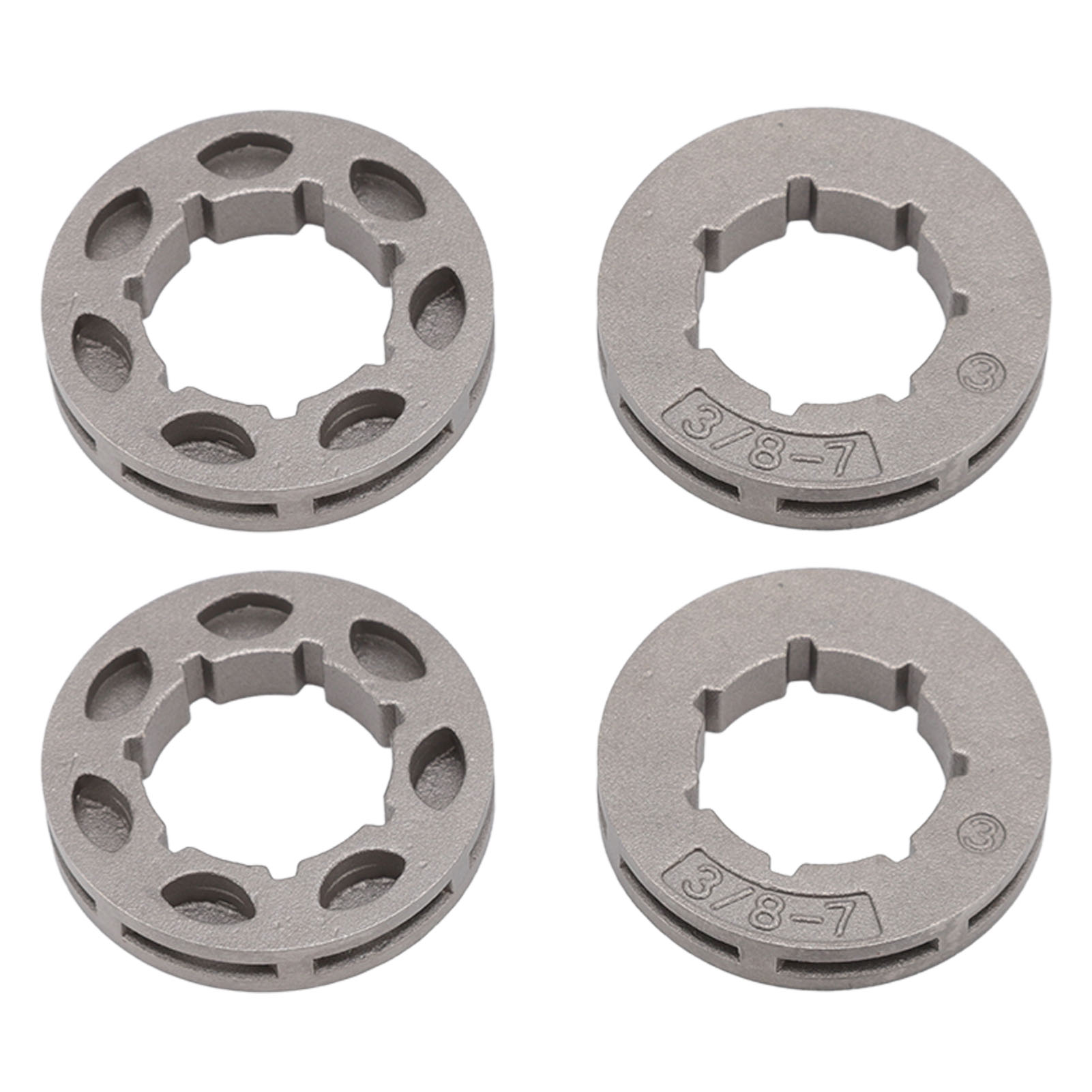 Satz Mit 2 Ersatz-kettenrädern 3/8" 7 Zähne, Hohe Härte, Einfache Montage, Für Husqvarna 55 262xp 455 460