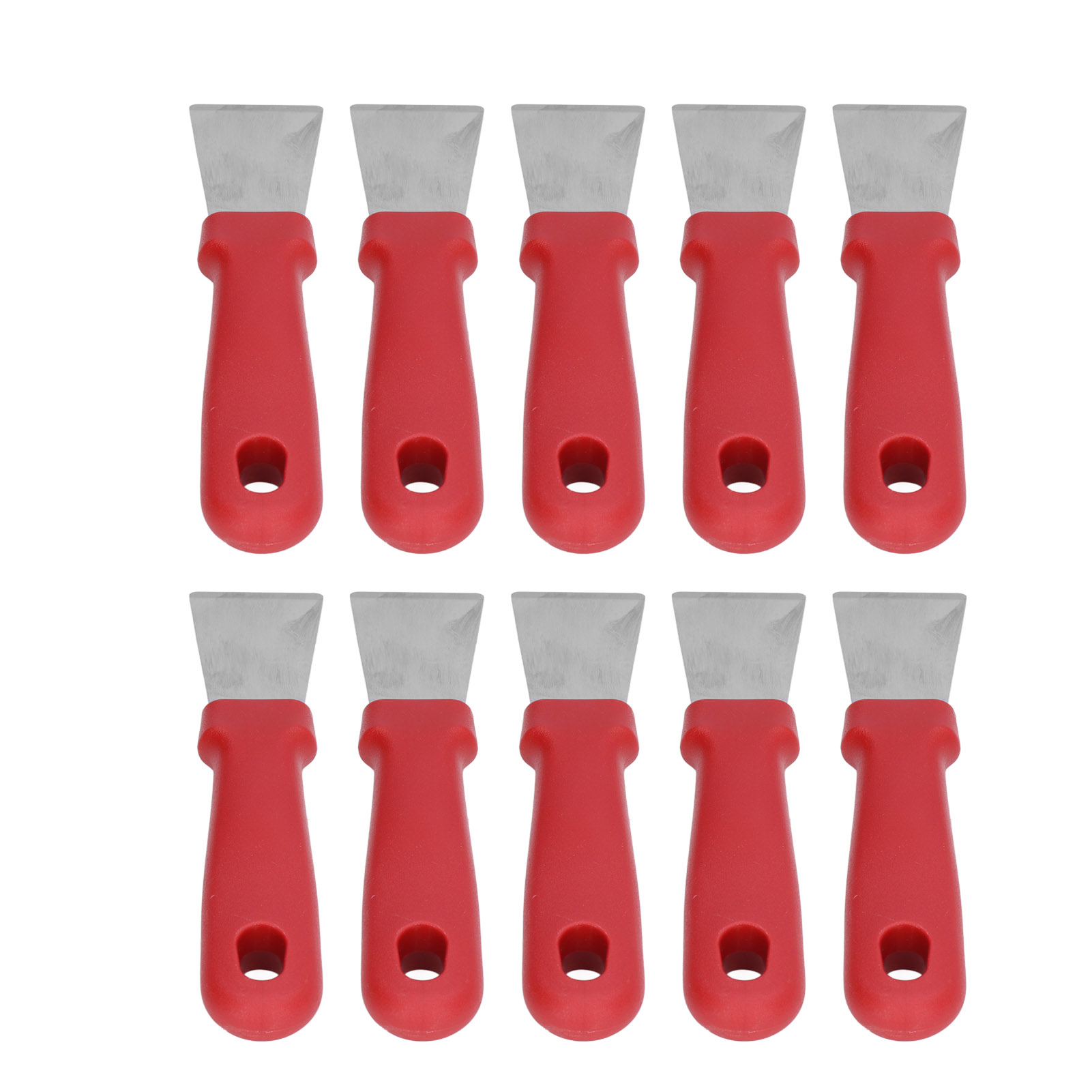 10-teiliges Spachtelset Aus Robustem, Langlebigem Edelstahl Mit Ergonomischem Design, Rutschfestem Griff Und Vielseitigen Anwendungsmöglichkeiten.
