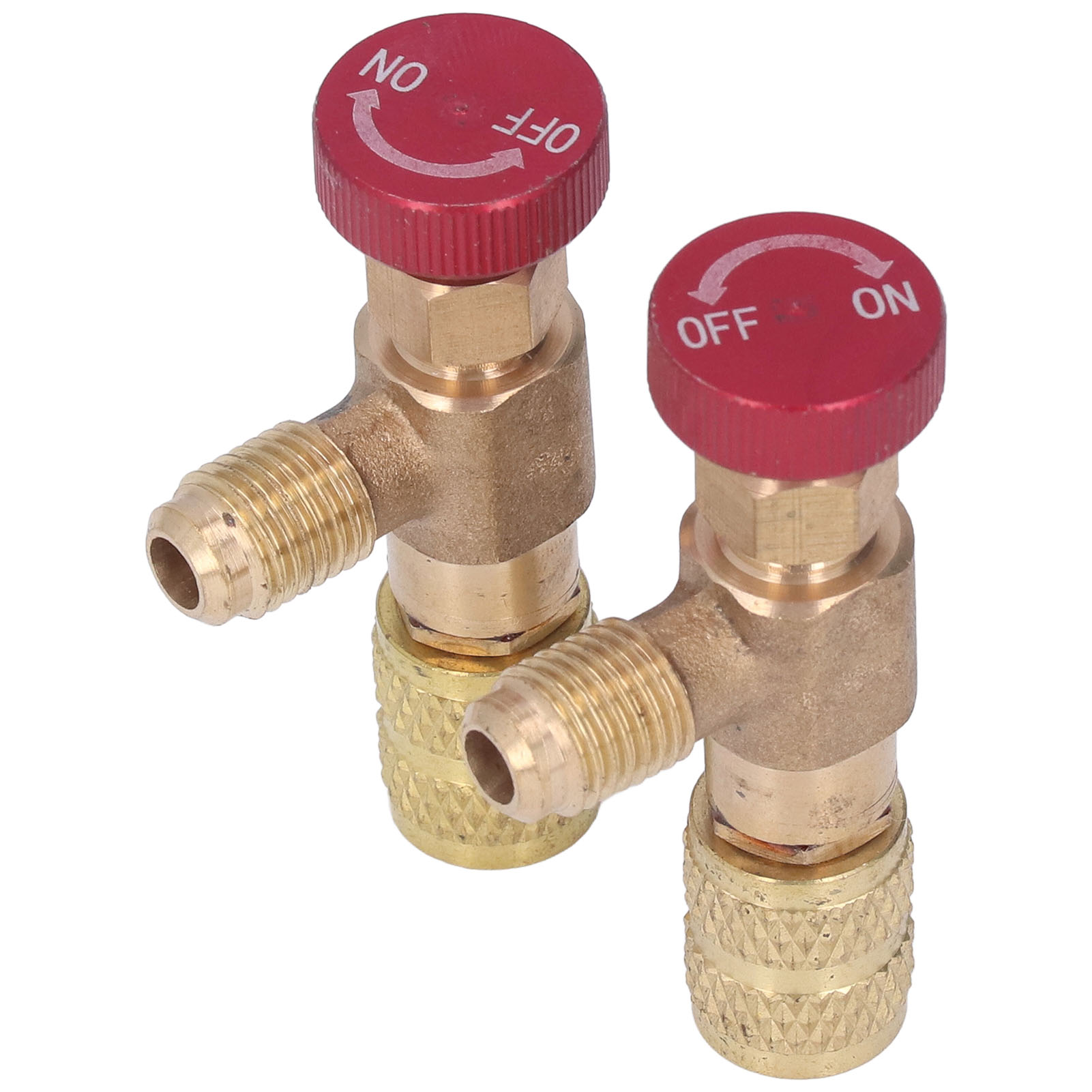 Stück Kältemittelregelventil 1/4 Sae Außengewinde 5/16 Sae Innengewinde Kältemittel-füllventiladapter Für R410a
