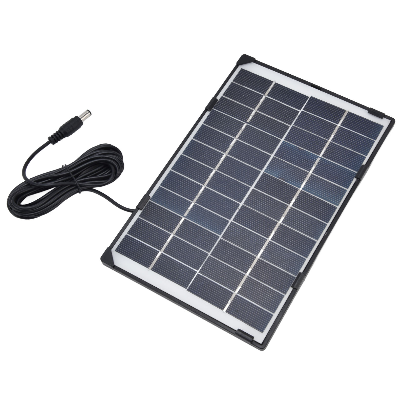Dc5521 Ausgang 6w 12v Solarpanel Diy Solarladegerät Polysilizium-tablet-generator Für Lampe
