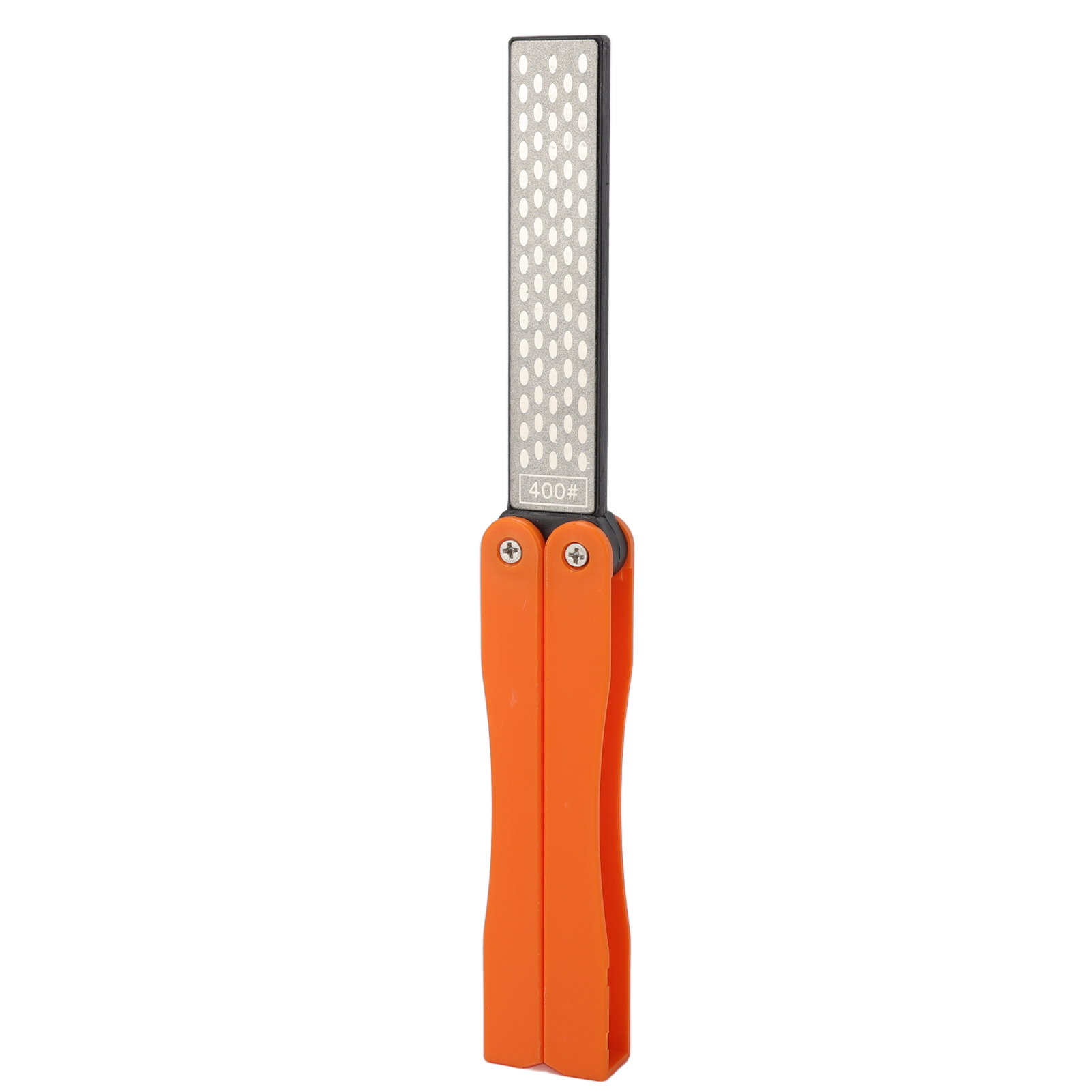 Tragbarer, Doppelseitiger, Fächerförmiger, Zusammenklappbarer Anspitzer Für Garten Und Außenbereich (orange).