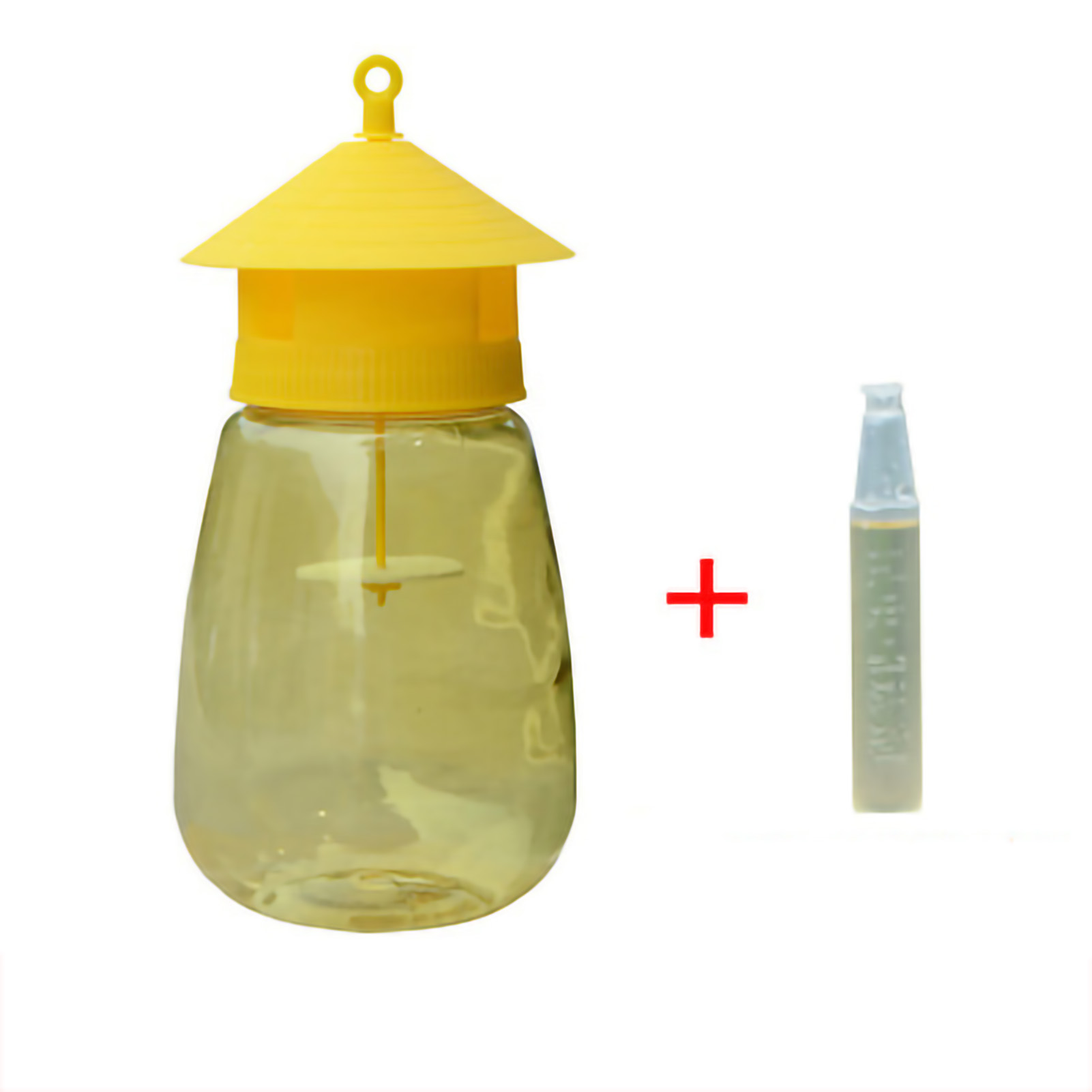 Effektive Fliegenfalle Aus Kunststoff Für Die Küche, Inklusive Wiederverwendbarer Flasche, Für Guave, Tomaten Und Gemüse.