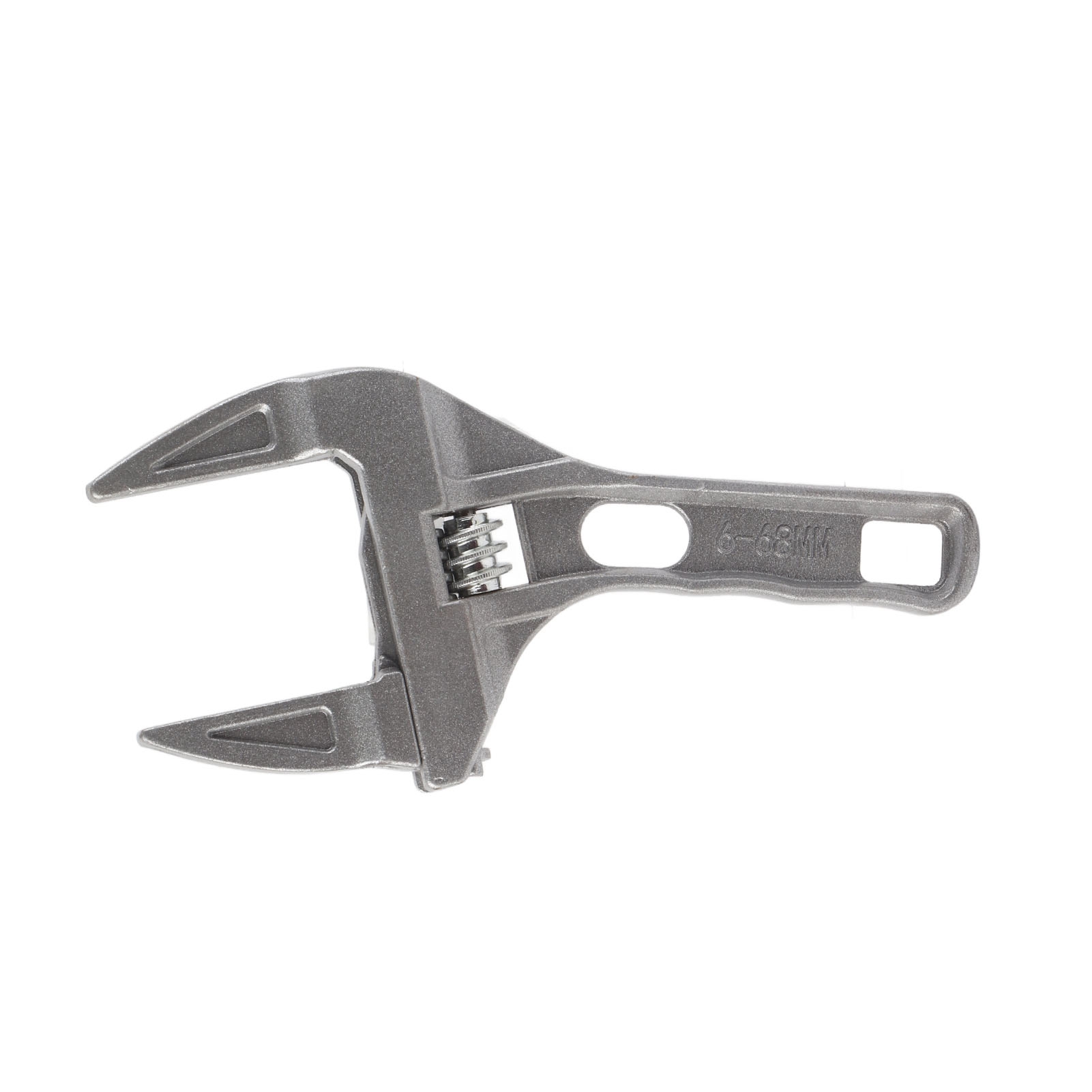 Verstellbarer Aluminium-badezimmer-schraubenschlüssel Mit Breiter Öffnung Zur Reparatur Von Waschbeckenabflüssen, Spannbereich Von 6 Bis 68 Mm